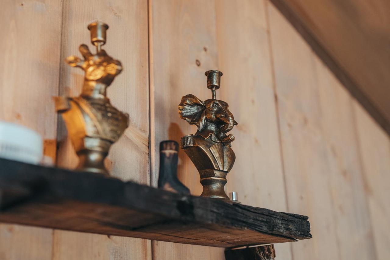 Cosy Forest Lodge Penrhos  ภายนอก รูปภาพ