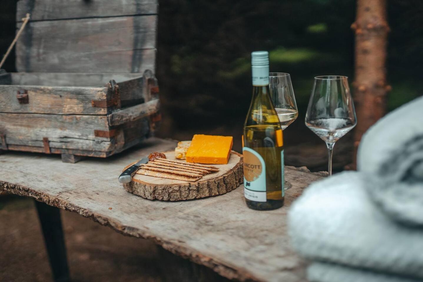 Cosy Forest Lodge Penrhos  ภายนอก รูปภาพ