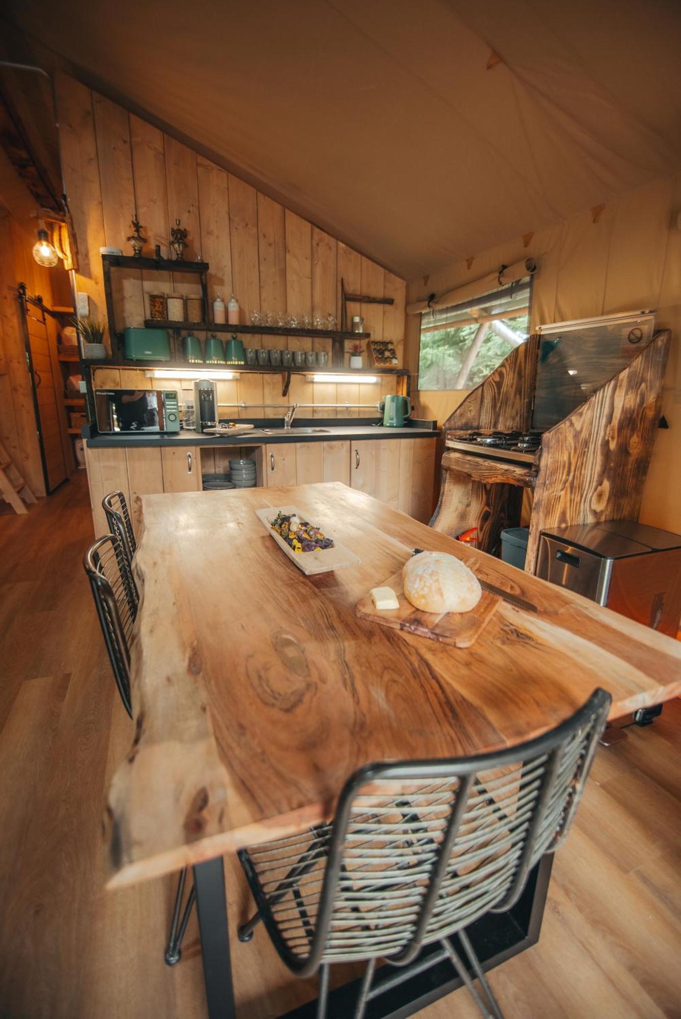 Cosy Forest Lodge Penrhos  ภายนอก รูปภาพ